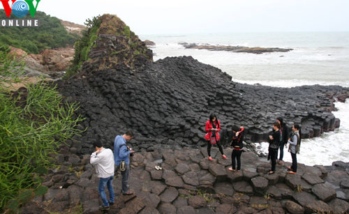 Uniqueness of rocky dishes reef in Phu Yen